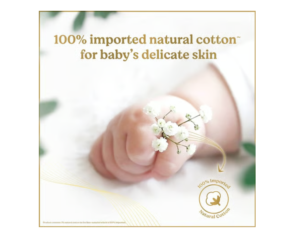 Huggies Natural Soft Pant Style Baby Diaper Large