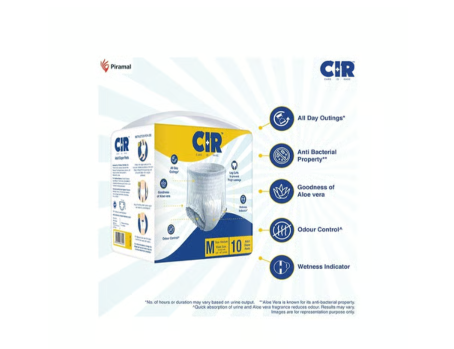 CIR Premium Adult Diaper Pants, M (30” – 40”)