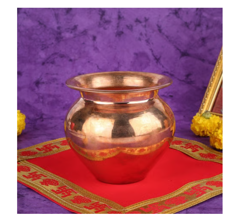 Copper 500 ml Pooja Kalash