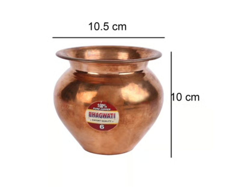 Copper 500 ml Pooja Kalash
