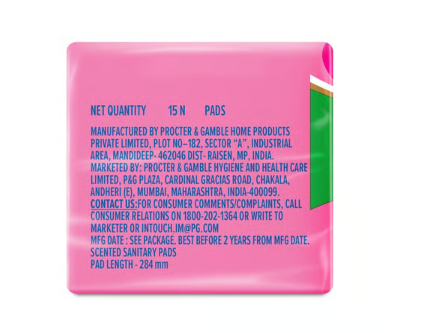 Whisper Ultra Skin Love Soft Sanitary Pads XL 15 Pads