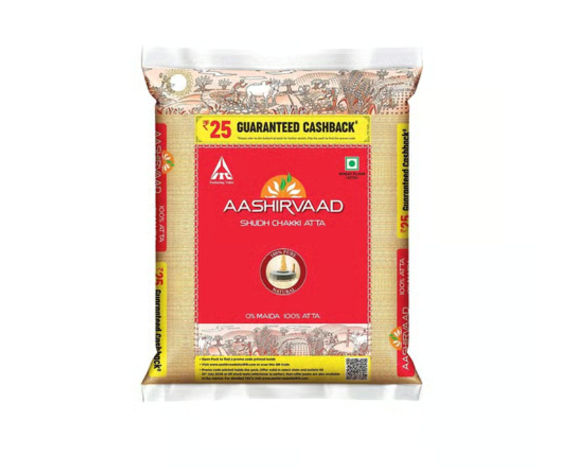 Aashirvaad Shudh Chakki Atta (100% Atta, 0% Maida) (5 kg)