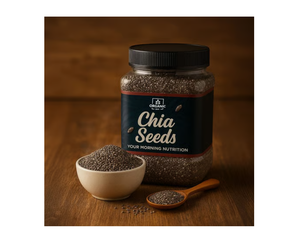 Organic Box - Organic Chia Seeds 1kg