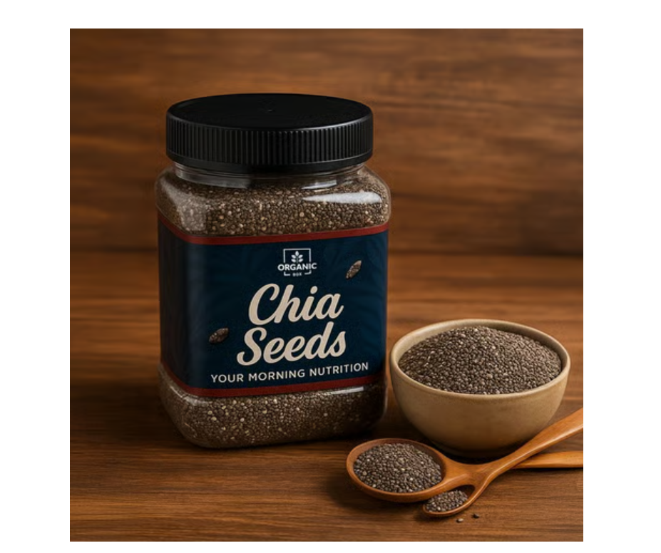 Organic Box - Organic Chia Seeds 1kg