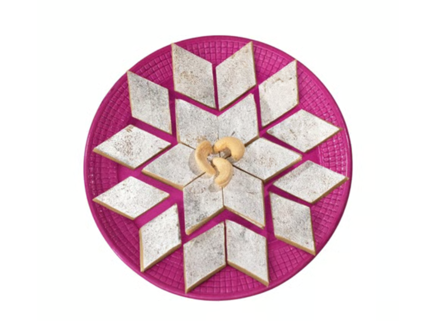 Premium Kaju Katli 61% Cashews by GO DESI 180 Grams