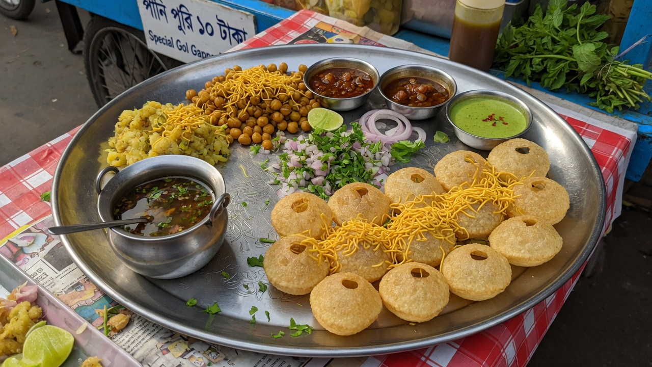 Pani Pori (phuchka) 6 Pieces/ Order Order time 5 pm - 9 pm