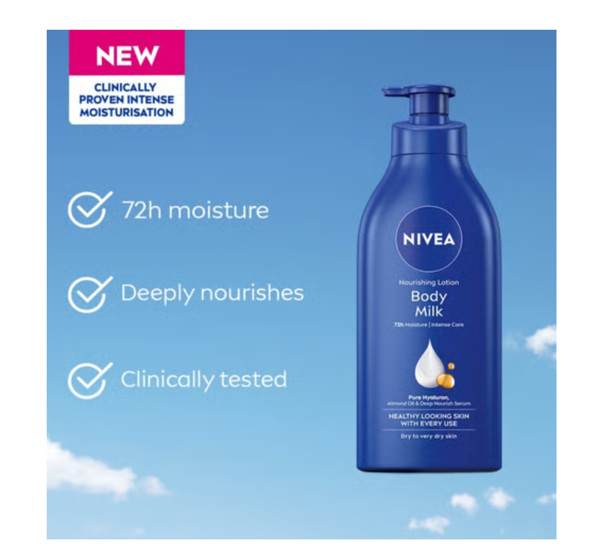 Nivea Nourishing Body Lotion 600 Ml