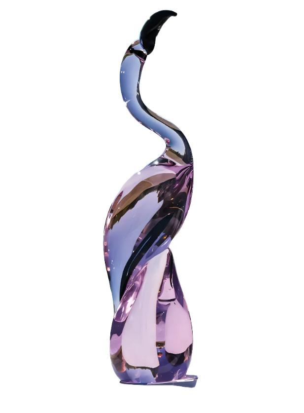 Head Up Pink Flamingo