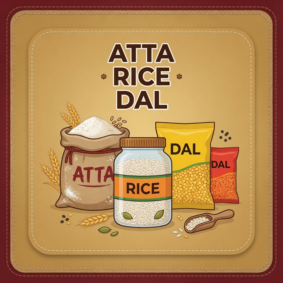 Atta Rice Dal